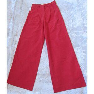 Paloma Wool Women Pants, sz.36(EU), color :salmon; made in Spain